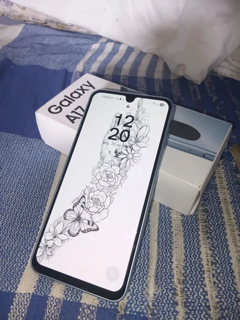 A17 novo na caixa , Com documentos e tudo ,tá com o aplicativo da PJOY. Mas funciona norma - Foto 2