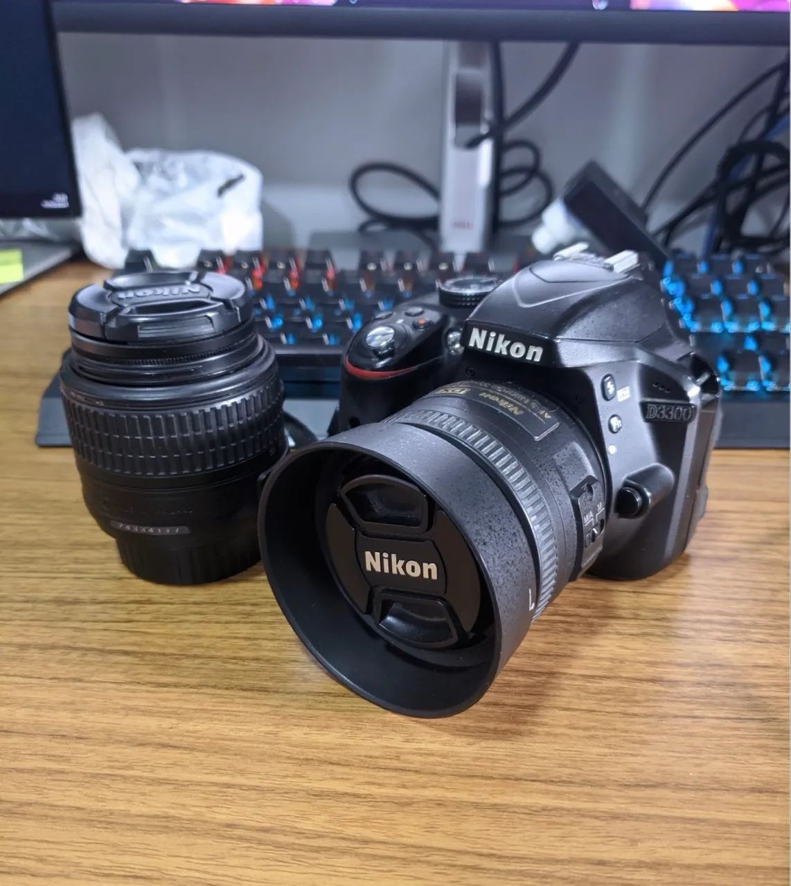 Nikon D3300 Completa 2 Lentes