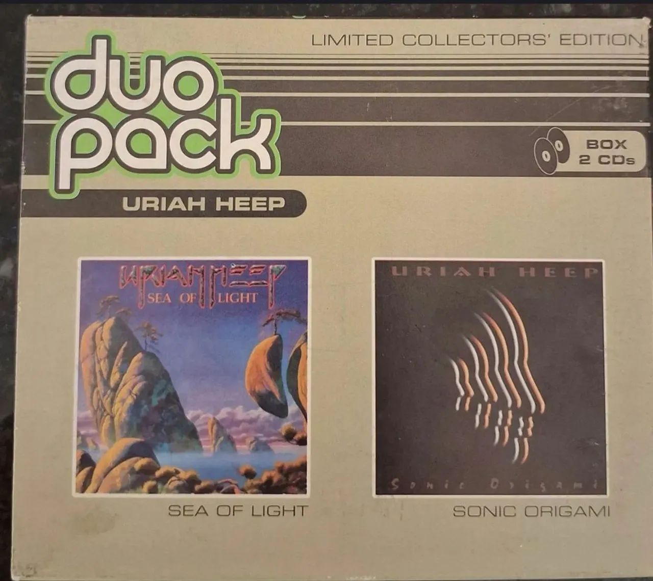 Box especial cds do Uriah Heep lacrado 