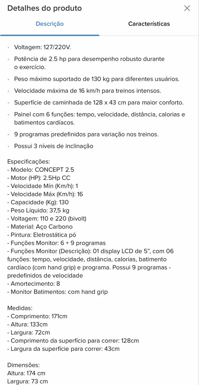 Esteira ergométrica  - Foto 4