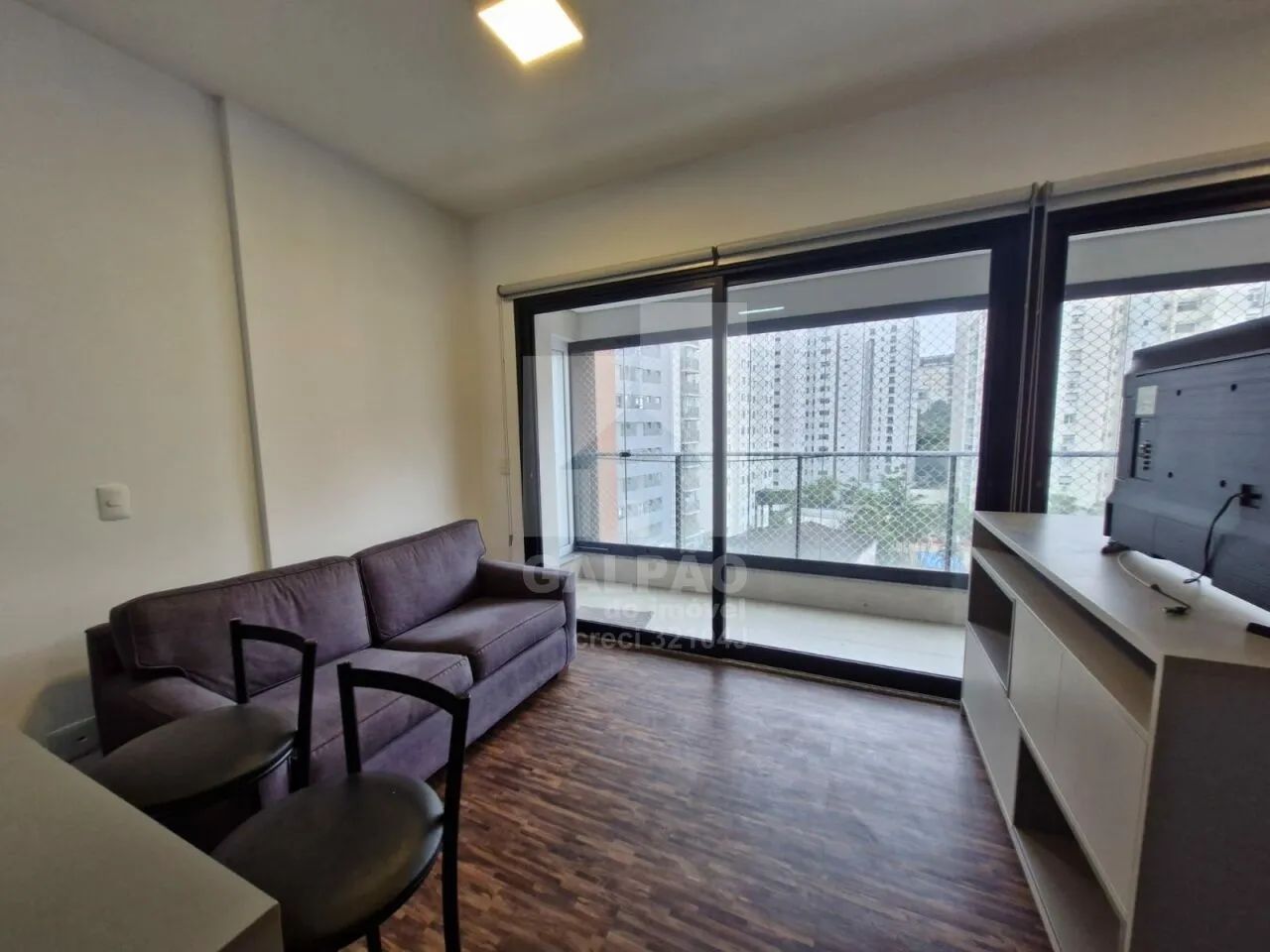 Studio mobiliado para alugar no Itaim com 1 vaga e muito lazer - Foto 4