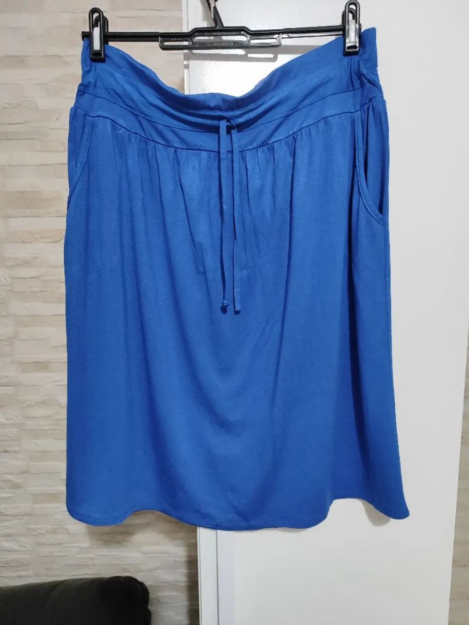Saia azul tamanho G