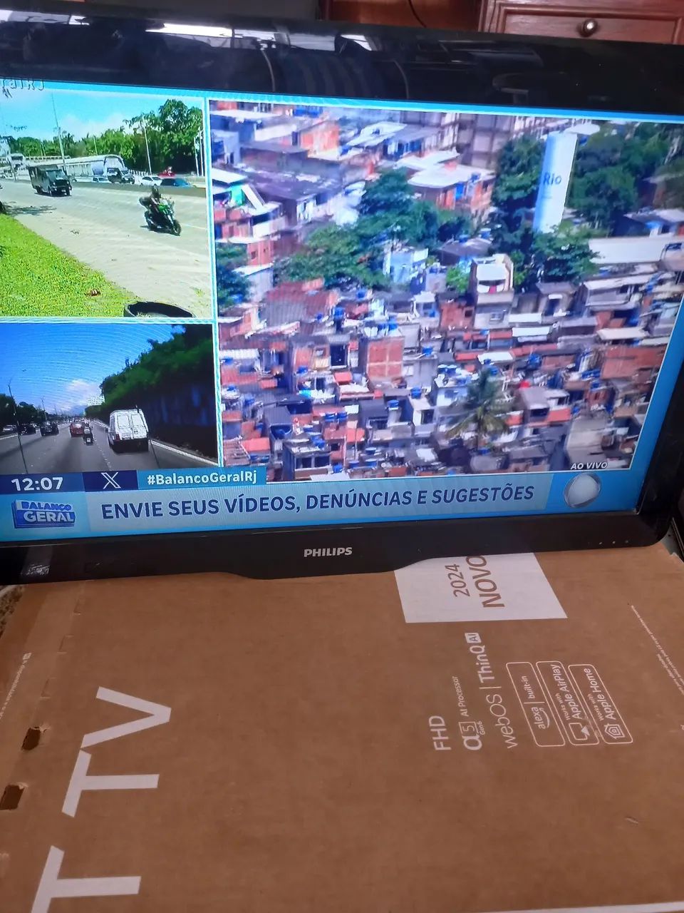 Tv PHILIPS, 32 POLEGADAS, não esmart, funcionamento perfeito como mostra as fotos - Foto 4