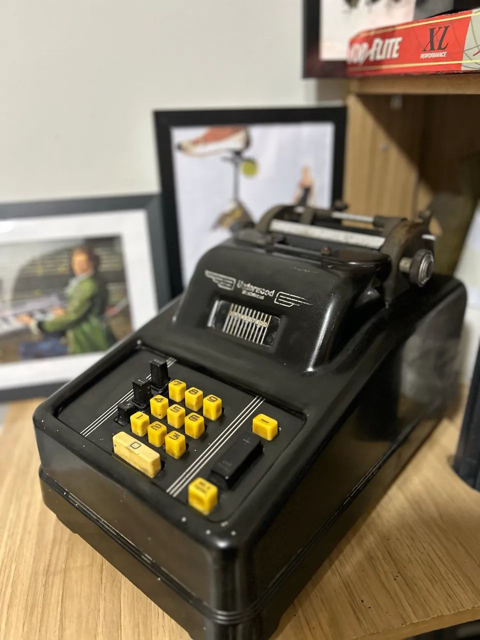 Raríssima máquina de calcular underwood - Foto 4