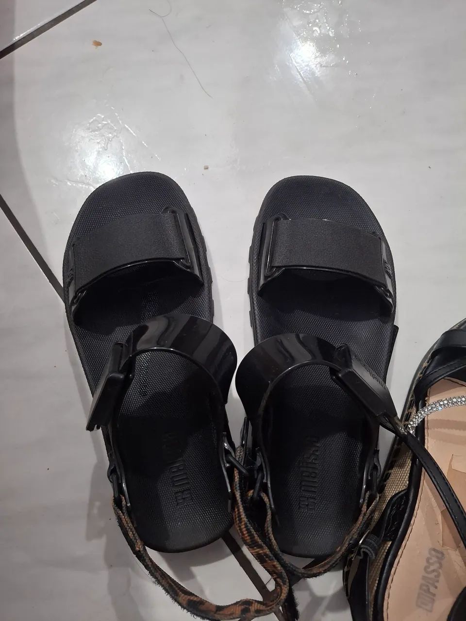 Sapatos usados 