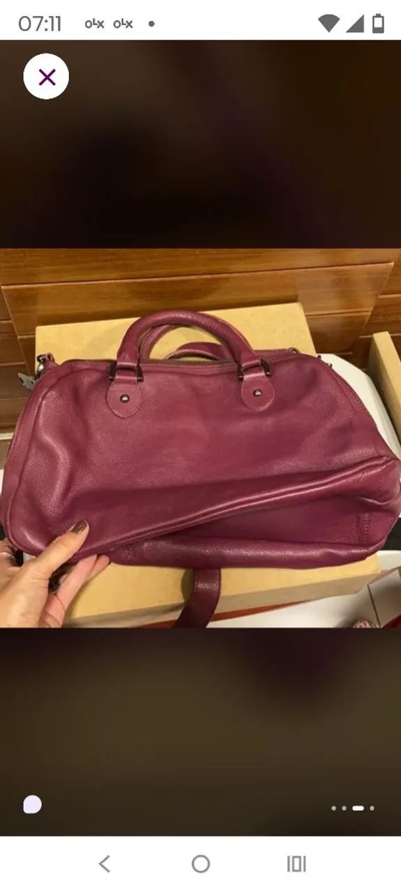 Bolsa de couro  - Foto 2