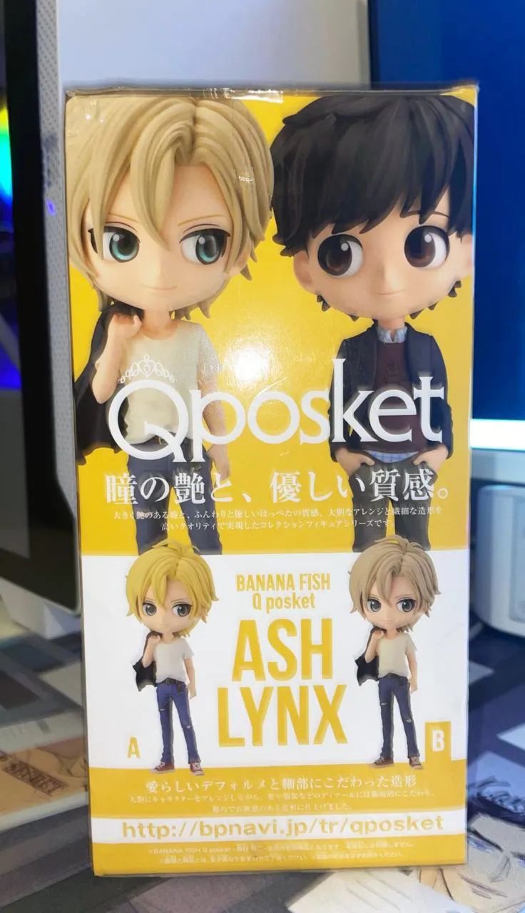 Banana Fish Ash Lynx figure qposket  - Foto 3