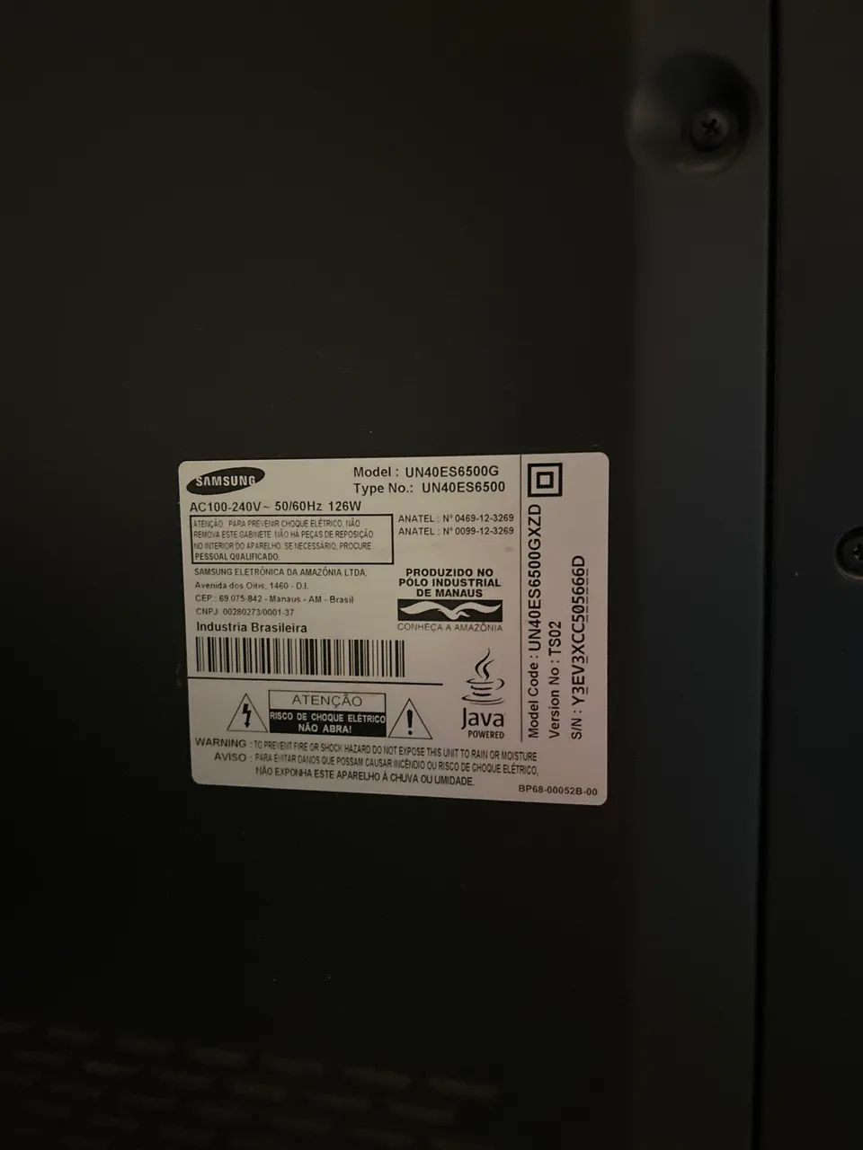 SAMSUNG TV LED 3D de 40 polegadas - Foto 2