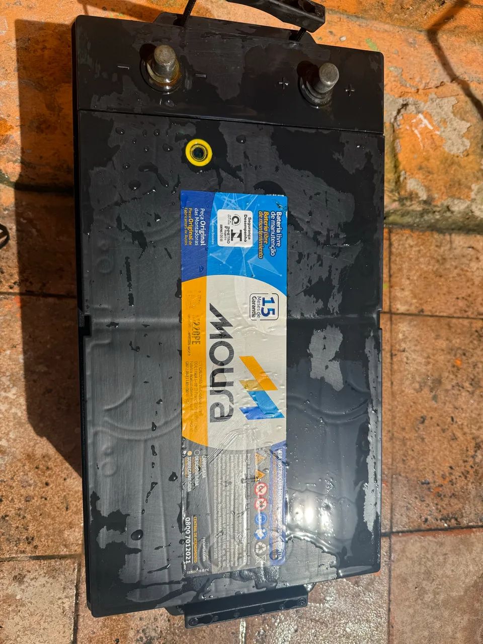 Bateria 220Ah Moura Usada
