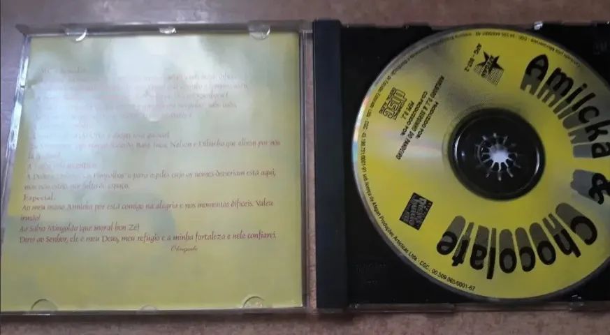 Cd Amilcka E Chocolate - Funk Dj Marlboro  - Foto 2