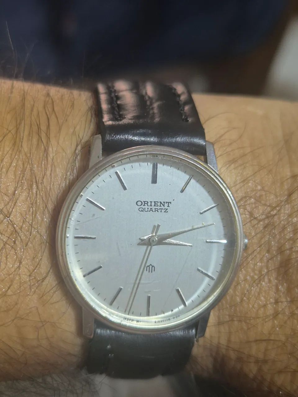 Relógio ORIENT QUARTZ CINZA - FUNCIONA PERFEITAMENTE - Acessórios