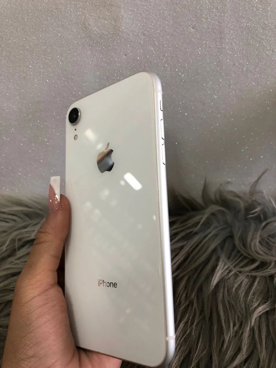 ?*IPHONE XR 128GB* ?BRANCO ?100% ?R$799 - Foto 2