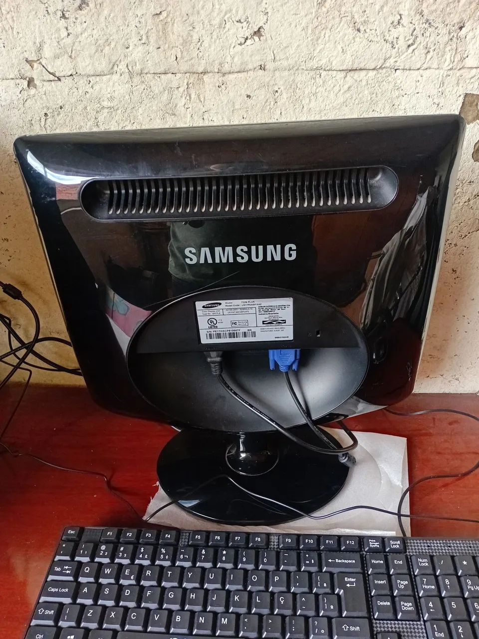 Monitor Samsung 17 polegadas com defeito - Foto 2