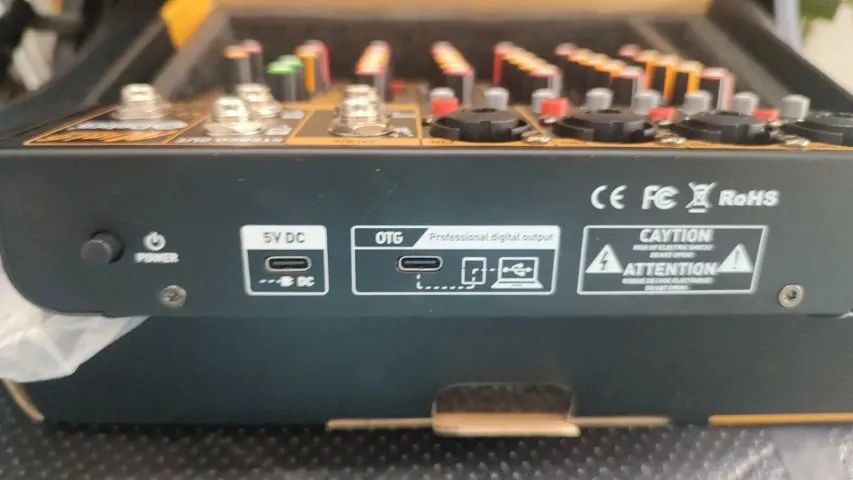 Mesa Interface de Audio Debra 6 canais OTG  - Foto 4