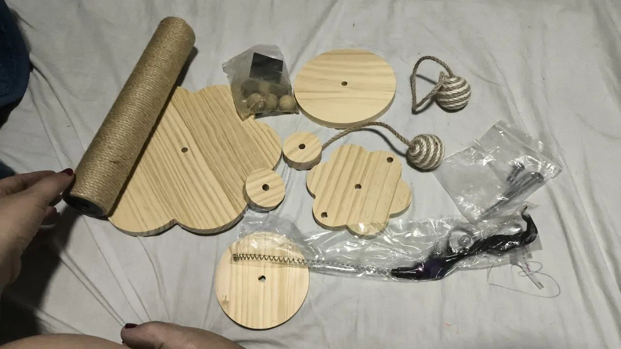 Brinquedo e arranhador de gato  - Foto 2