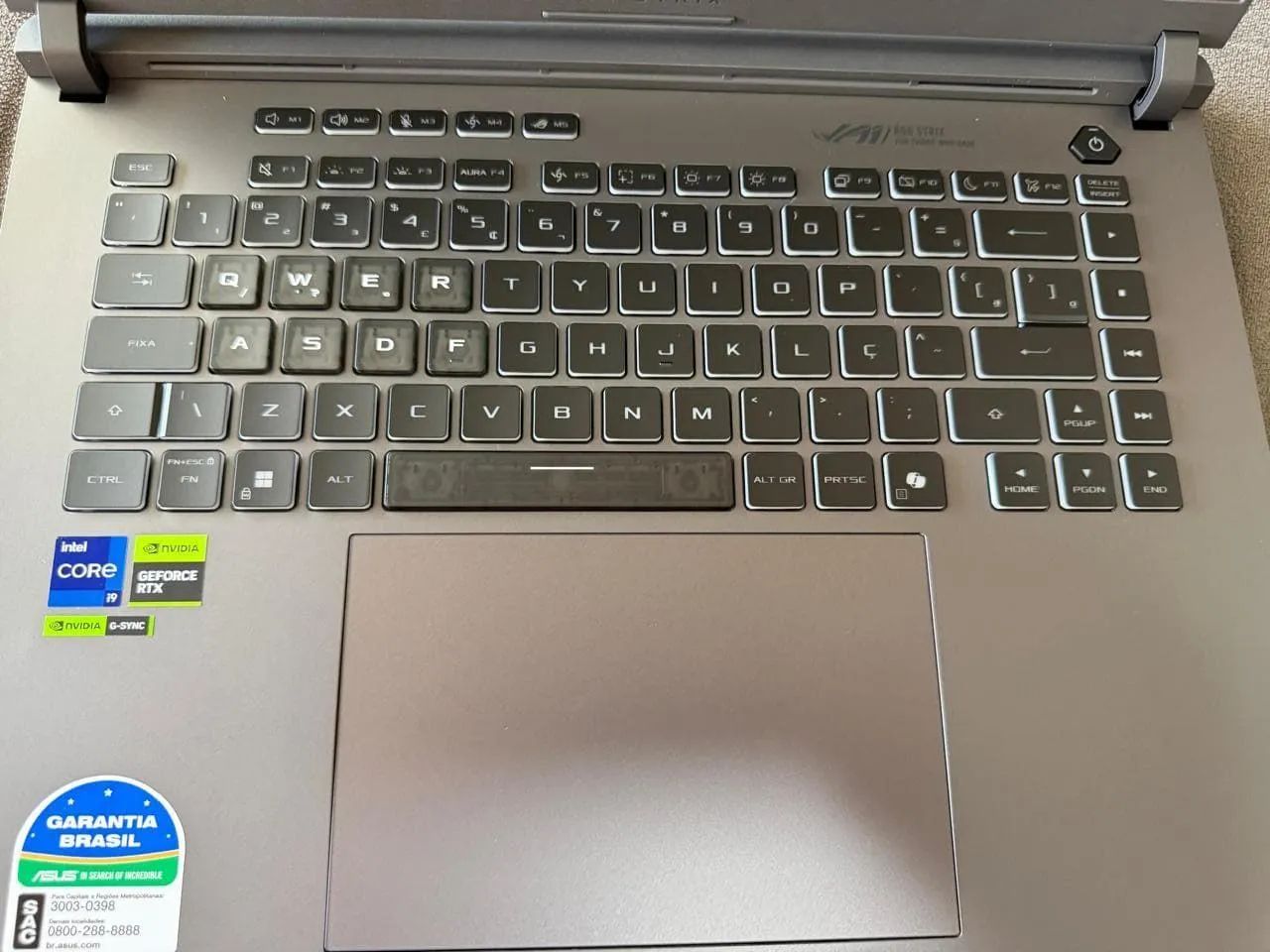 Notebook Rog Strix G16 novo sem uso - Foto 5