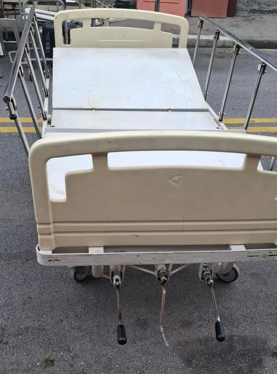 Cama hospitalar manual - Foto 3