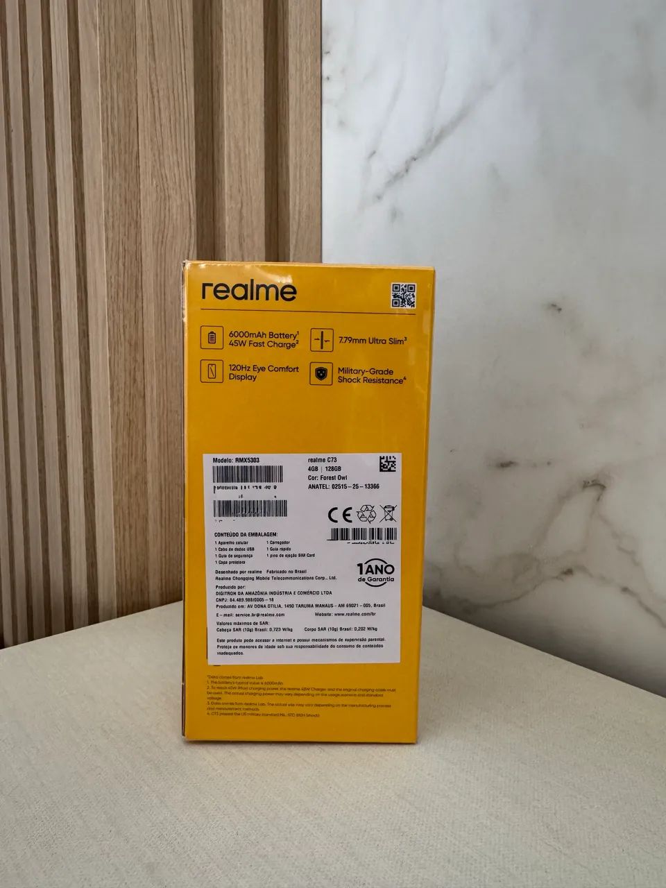 CELULAR REALME C73 128GB/4+8 VERDE - Foto 3