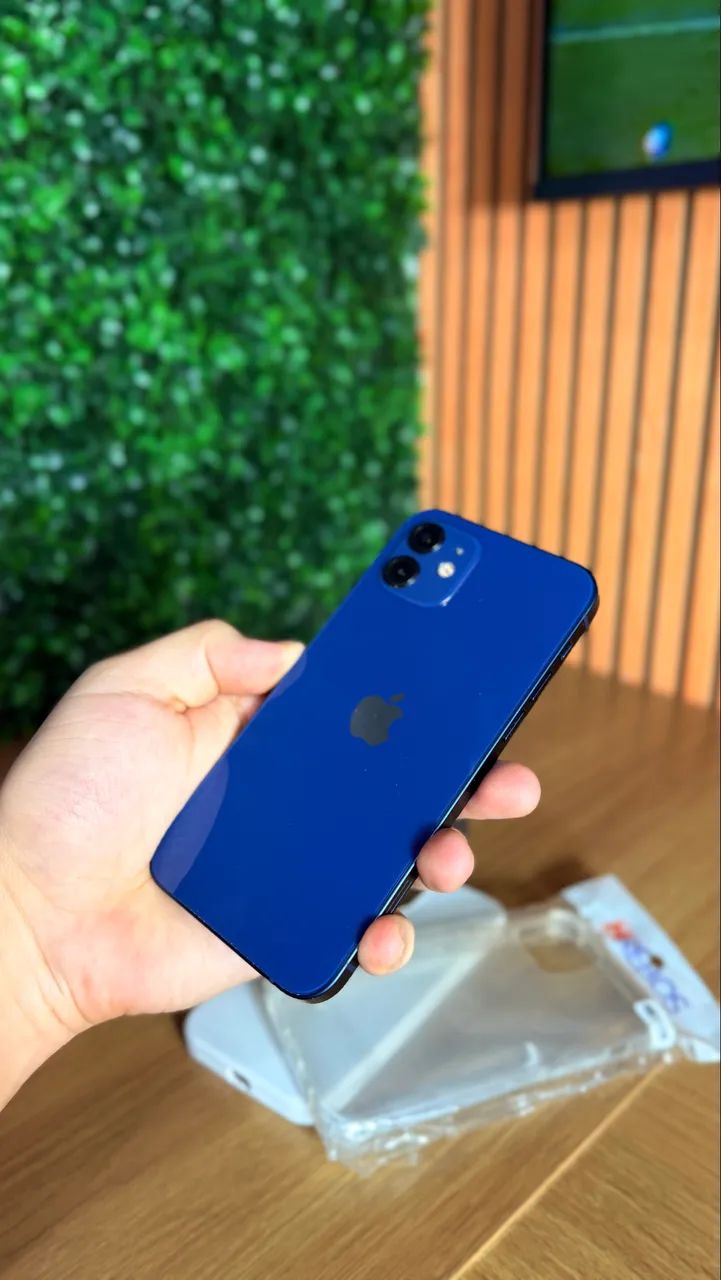 iPhone 12 256 GB Azul - Seminovo - Celulares e Smartphones