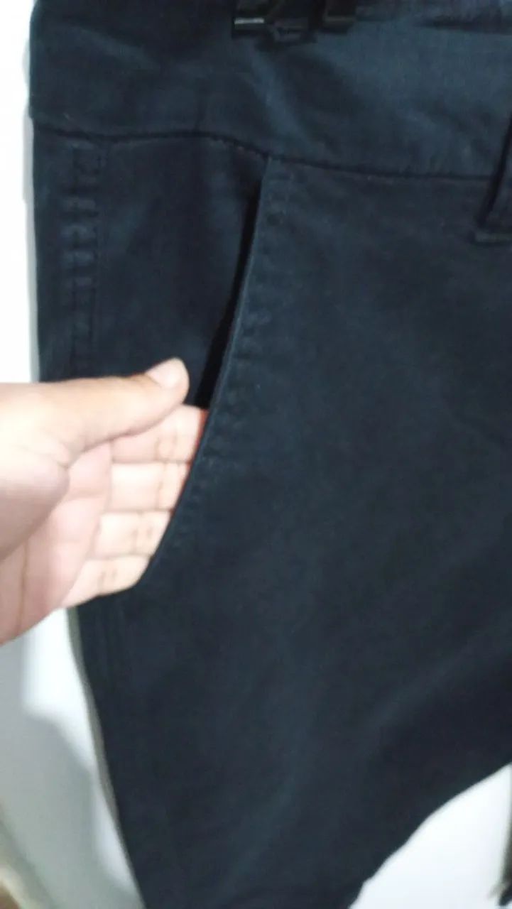 Calça masculina Hering preta. - Foto 3