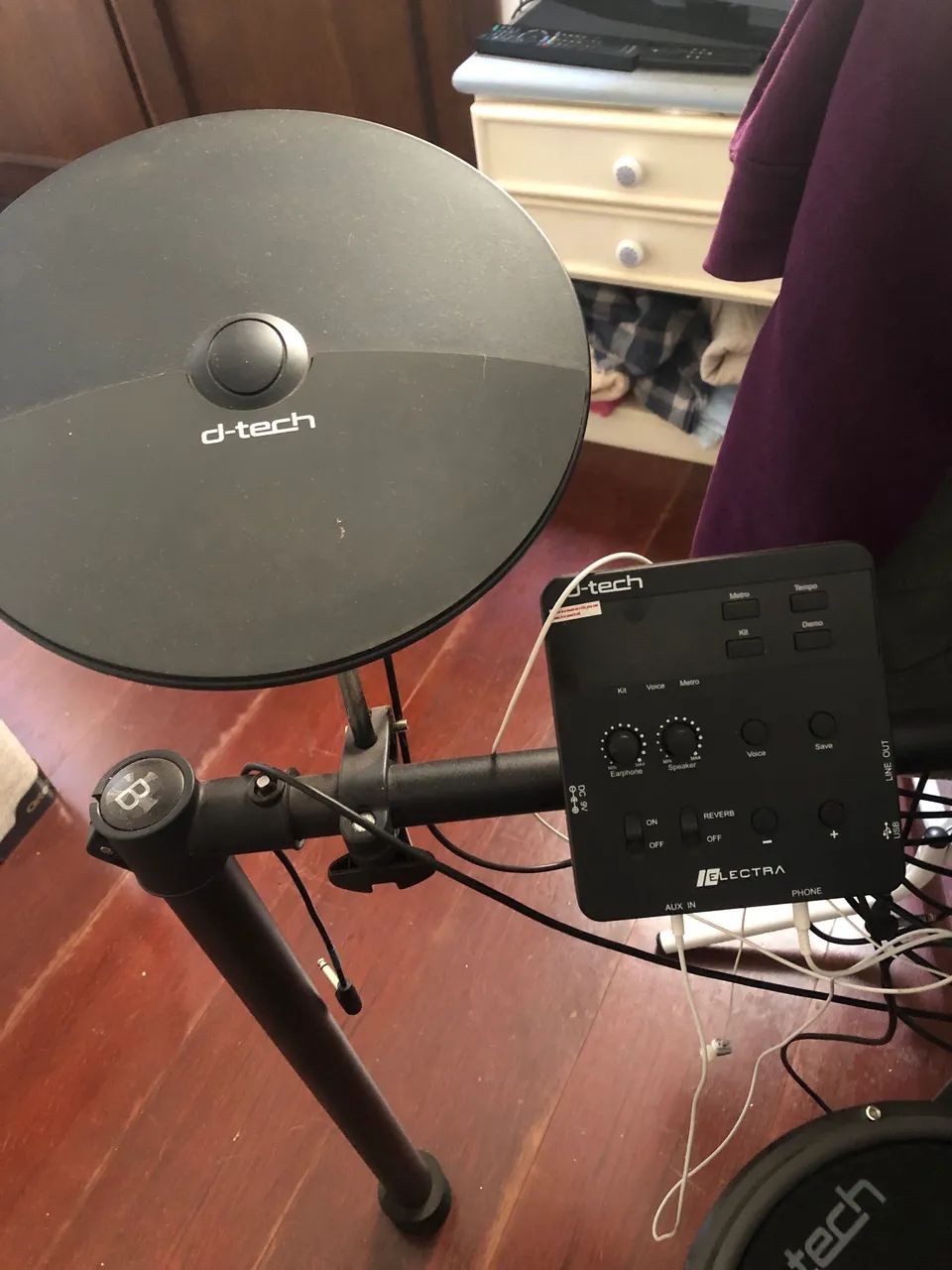 Bateria eletrônica D-tech