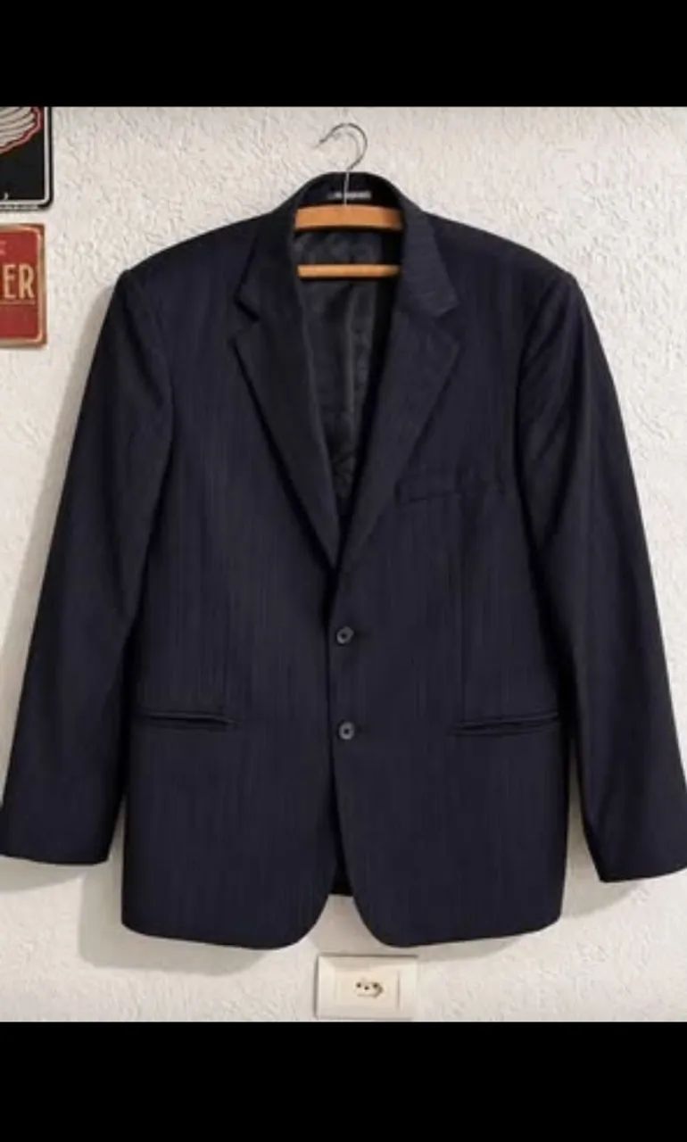 Blazer Masculino Bacliani 100% Lã - Tamanho 42