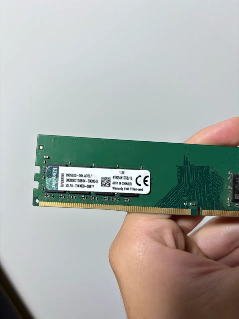 Memória ram KINGSTON 08GB DDR4  - Foto 2