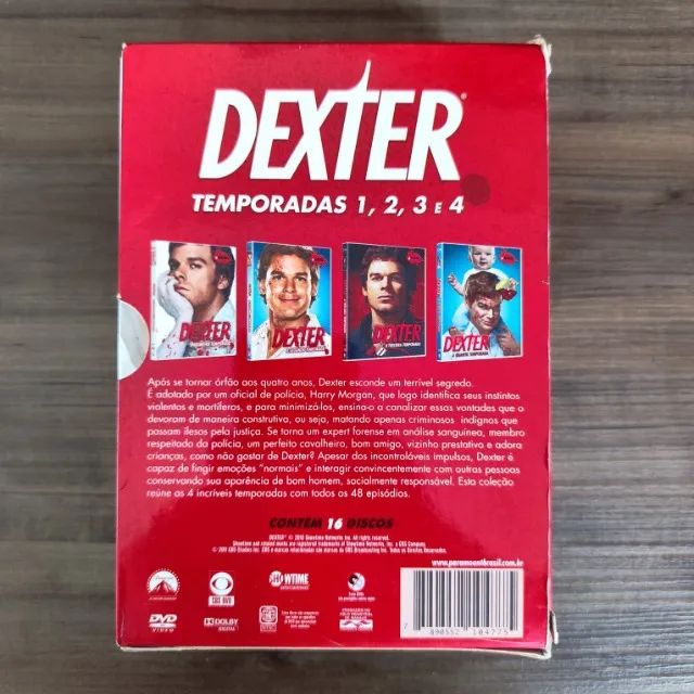 Box 16 DVDs Dexter - Temporadas 1, 2, 3 e 4 - Foto 2