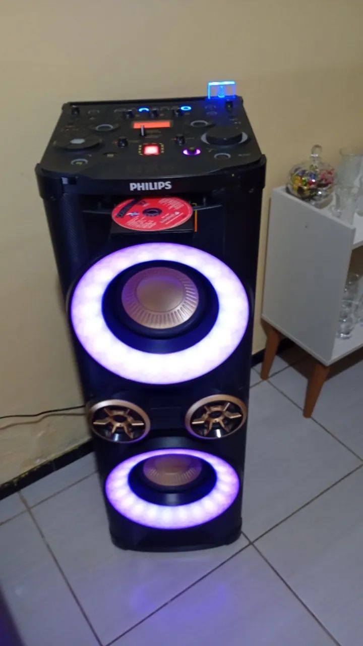 Um som da Philips NSX 2200 RMS completo vendo ou troco  - Foto 3