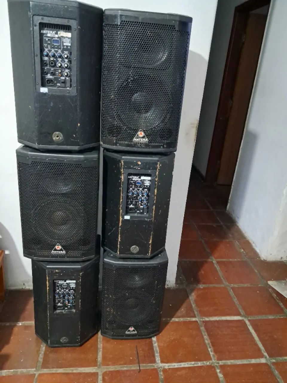 6 caixas ativas falantes 10 Antera - Foto 5