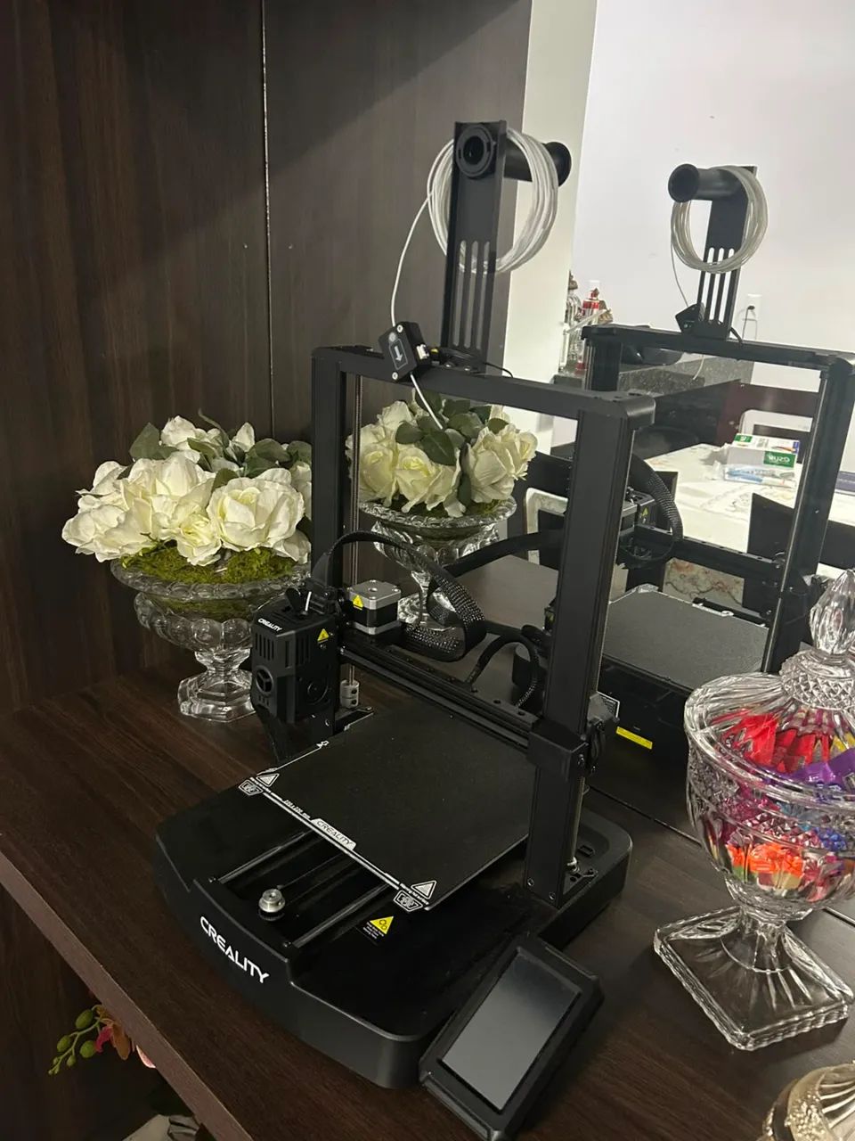 Vendo impressora 3D creality Ender- 3 V3 Ke - Foto 3