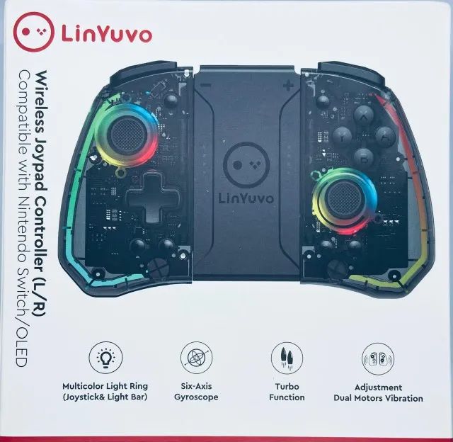 JOYCON NINTENDO SWITCH LINYUVO (ZERO NA CAIXA)
