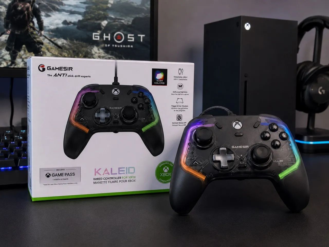 XBOX CONTROLE SERIES X/S, ONE E PC - HALL EFFECT ANTI-DRIFT ORIGINAL  (PRONTA ENTREGA) - Foto 4