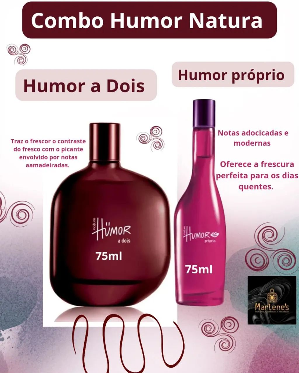 Combo Humor a Dois + Humor Próprio- Natura 