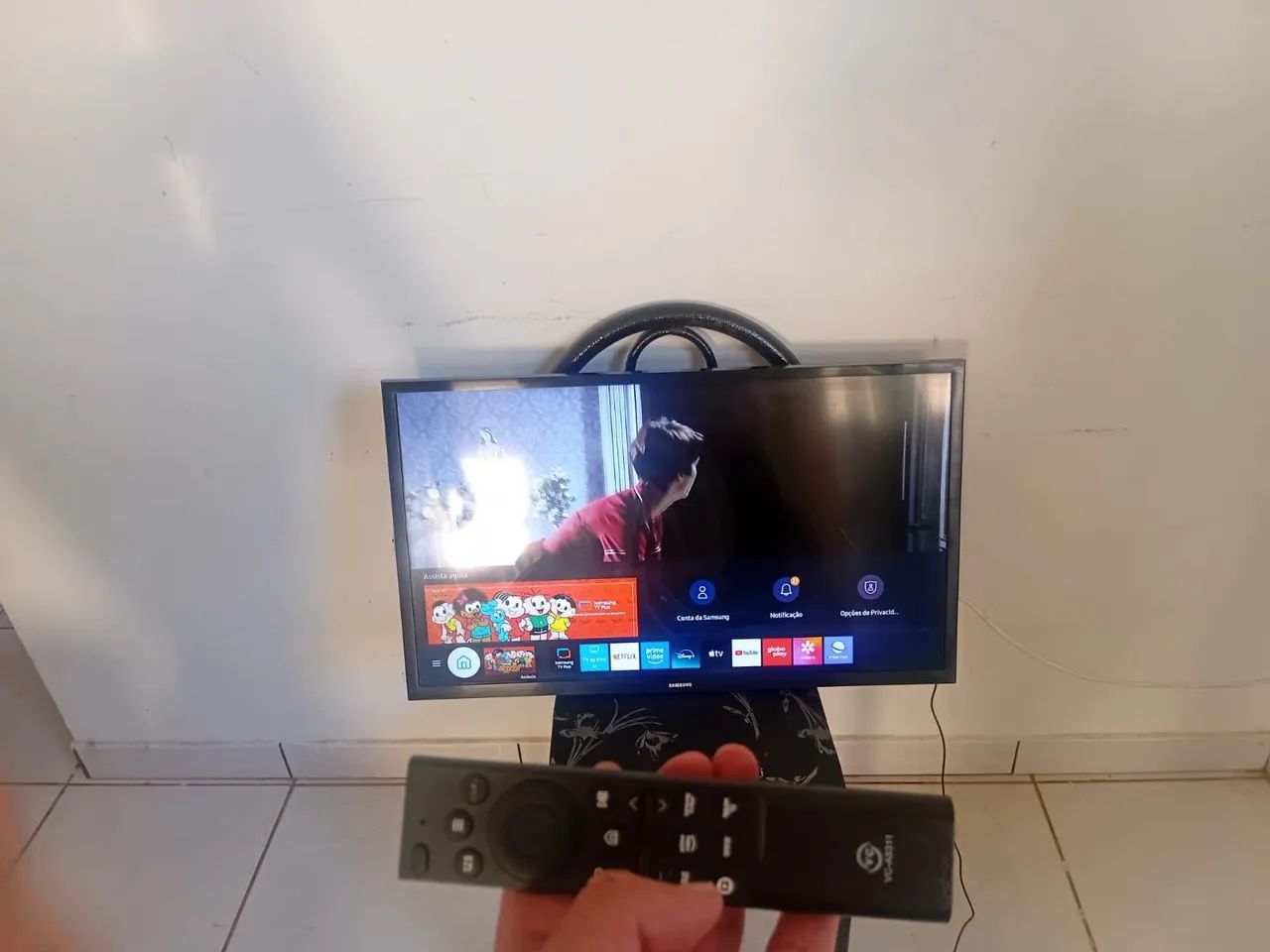 Tv Samsung smart tv 32 polegadas zera com 3 mil canais  - Foto 3