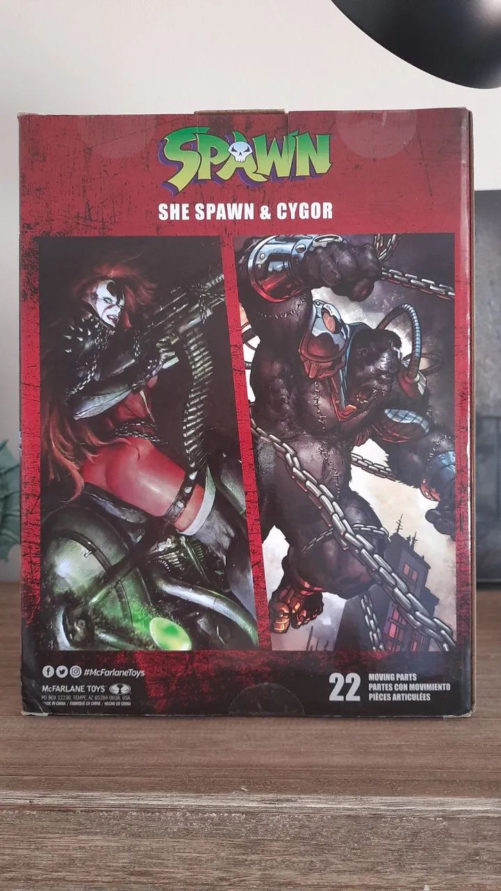 McFarlane Spawn She Spawn and Cygor - 2 Pack 
