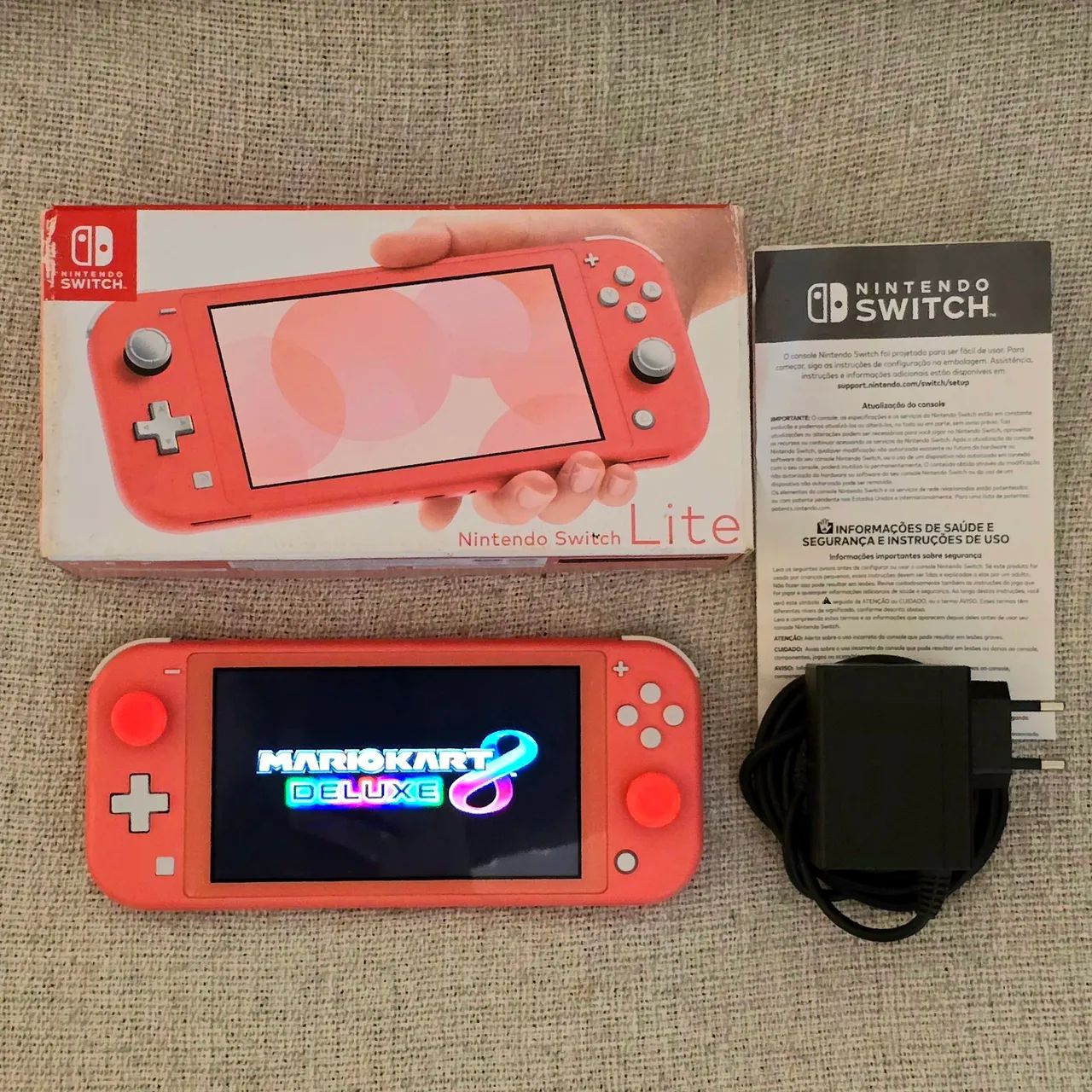 Nintendo Switch Lite Destravado Coral - Foto 2