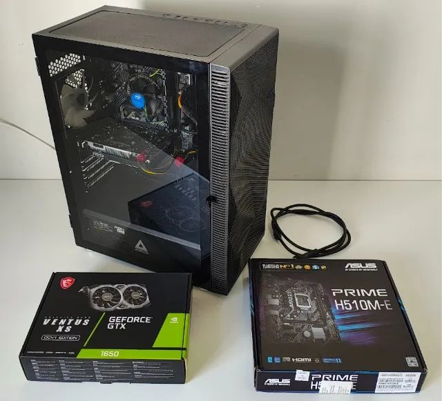 PC Gamer i5-10400F, MSI NVIDIA GTX 1650 Ventus XS 4GB GDDR6, 16GB