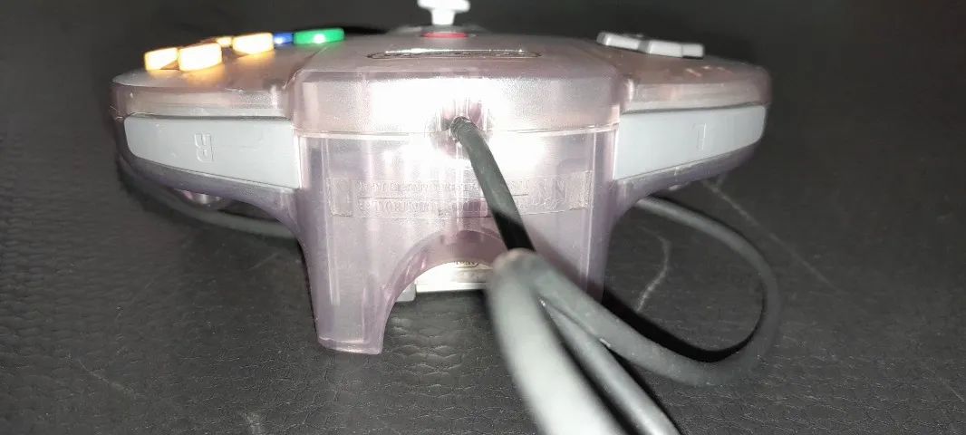 Controle original Nintendo 64 atomic purple - Foto 5