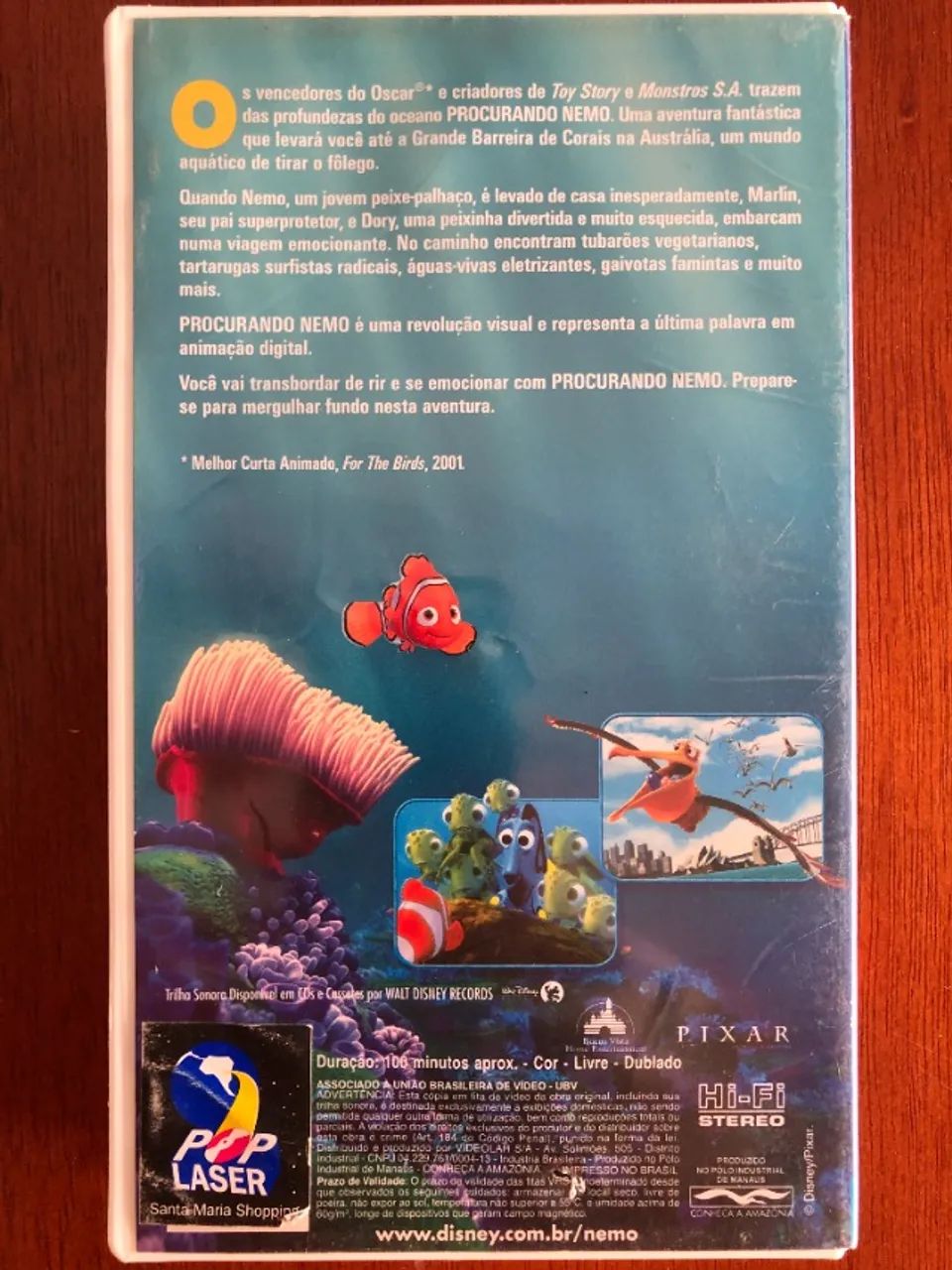 Filme Vhs - Procurando Nemo - Clássicos Disney - Foto 2