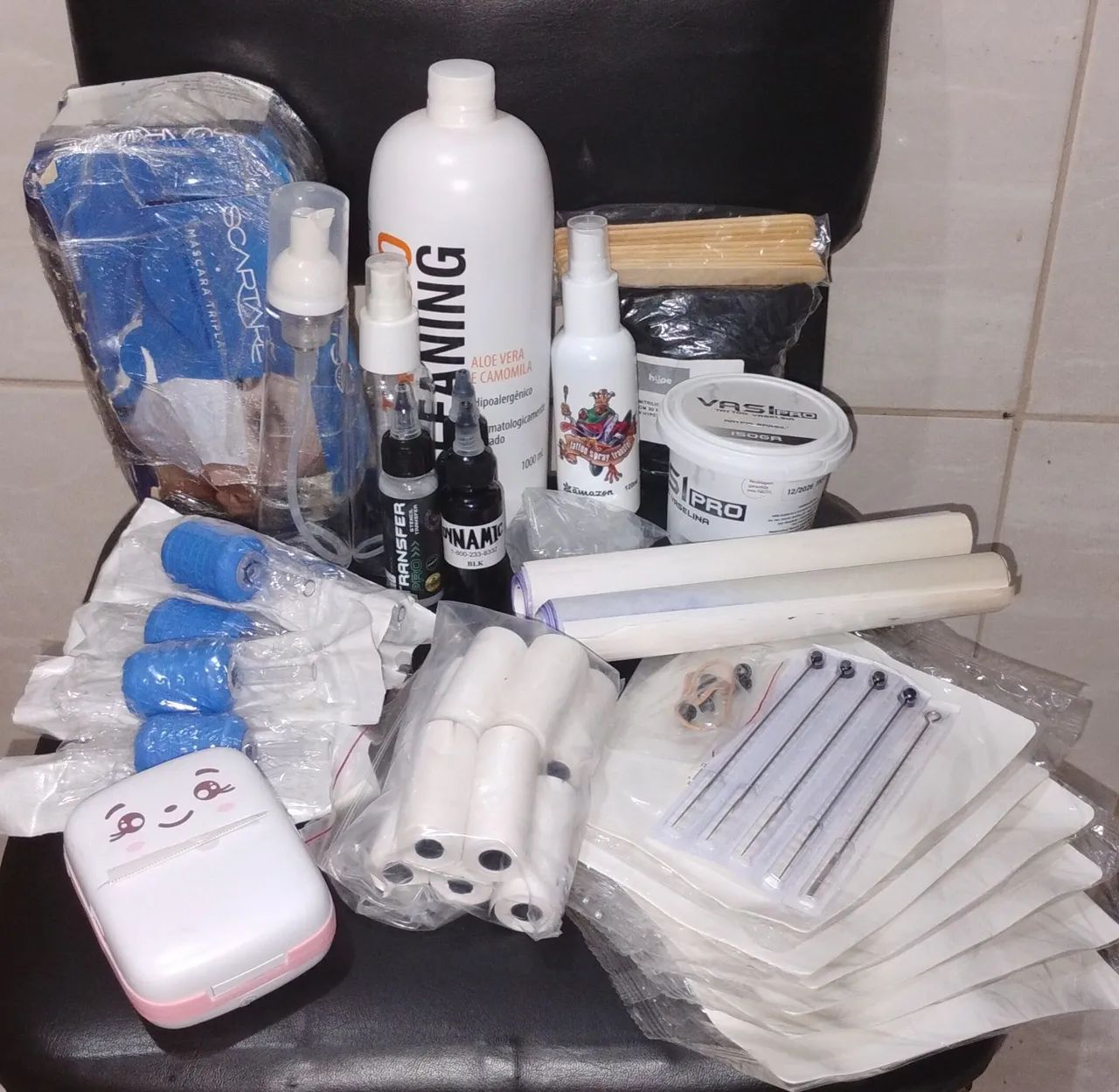 KIT MATERIAL DE TATUAGEM  - Foto 2