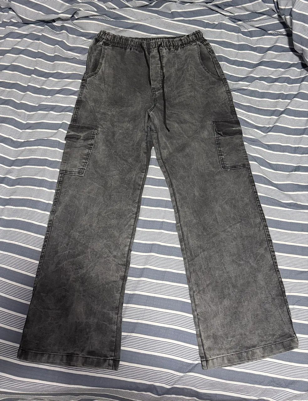Calça Cargo Cinza GG