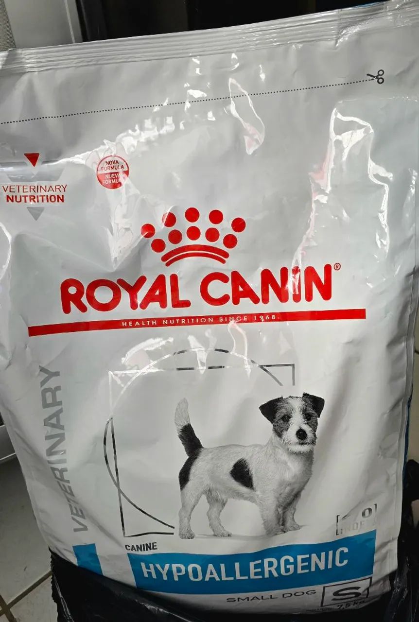 Ração Royal Canin Hypoallergenic Small Dogs 7,5 kg - Nova e Lacrada - Foto 2