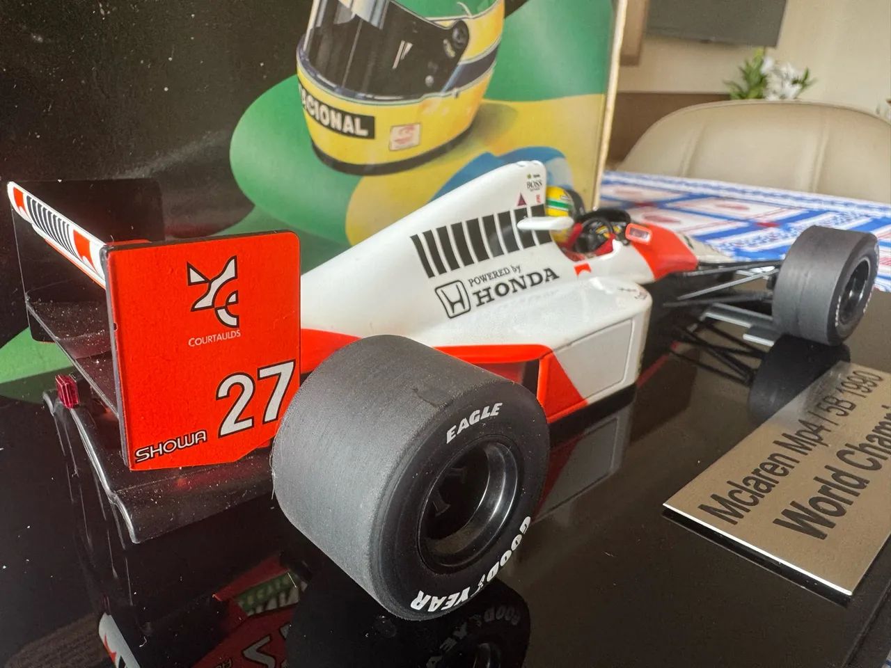 Fórmula 1 Ayrton Senna 1/18 - Foto 4