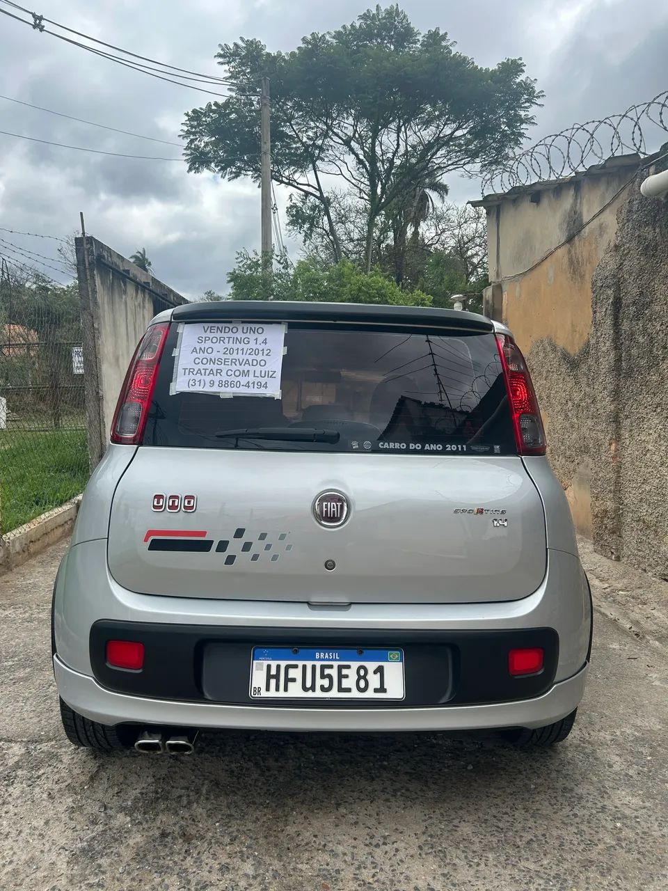 Fiat Uno Sporting 1.4 EVO Fire Flex 8V 4P 2012 - Foto 5