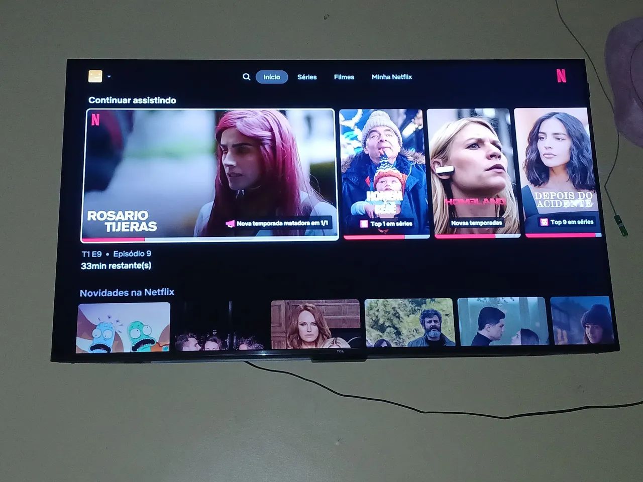 Tv nova 50plg TCL  R$:1250 - Foto 2