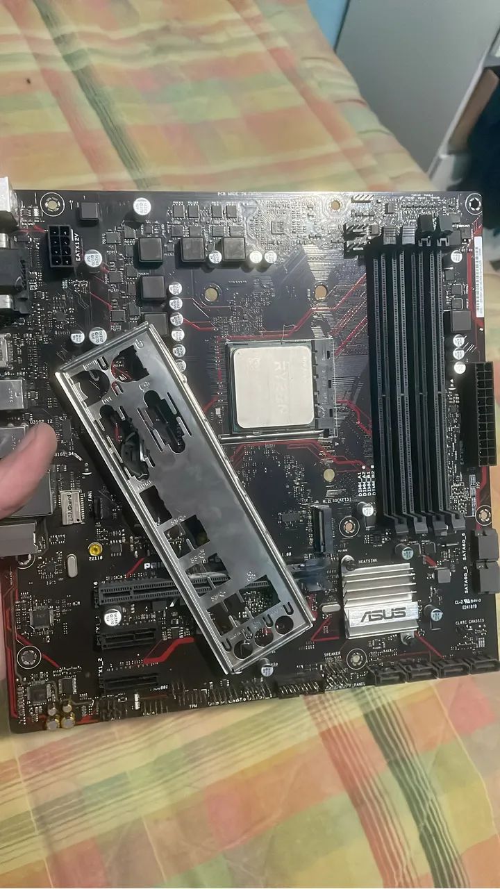 Placa Mãe Prime B450 Gaming + Ryzen 7 2700 - Foto 2