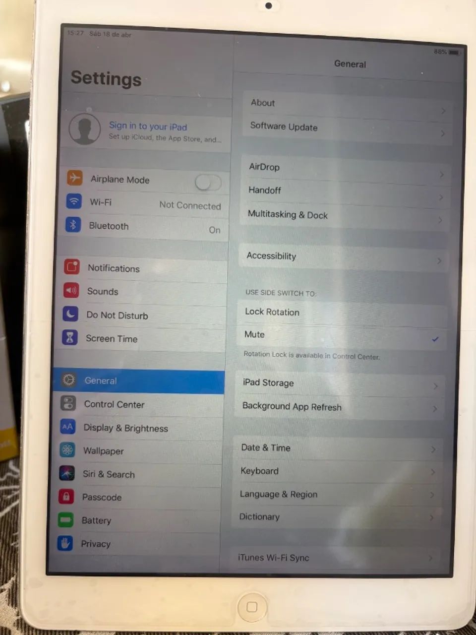 iPad Air 1st gen 32GB Usado. Bom estado - Foto 2