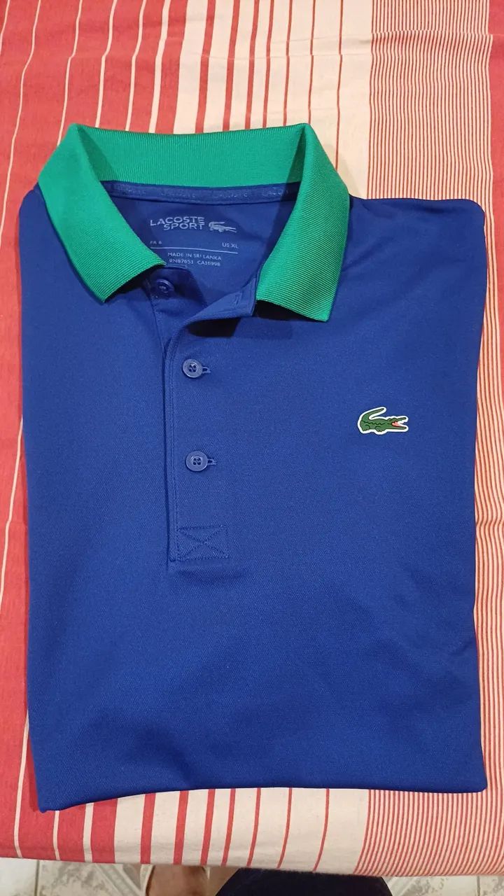 Camiseta Lacoste perfeita 