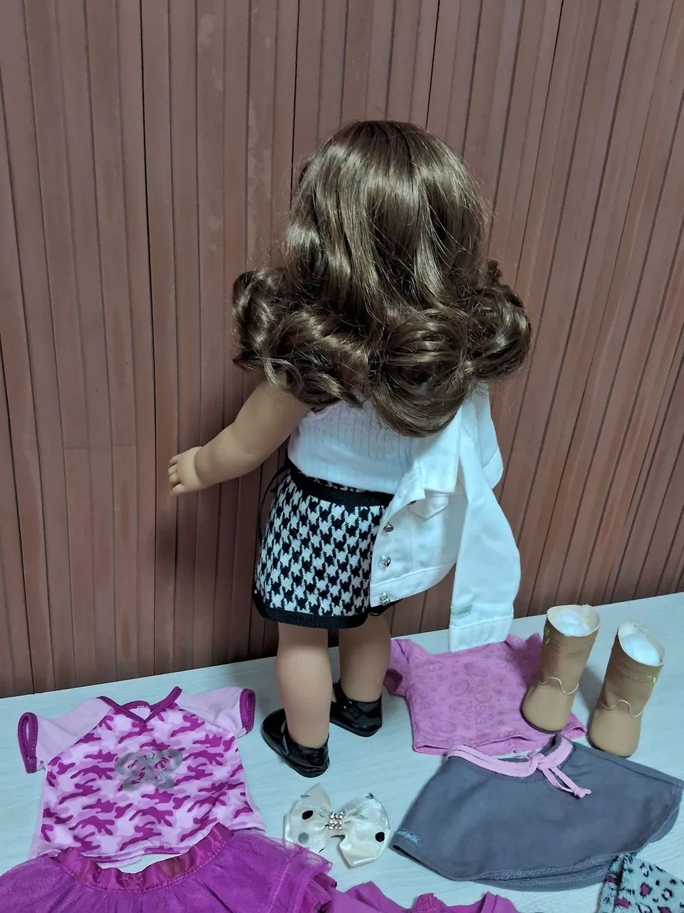 Boneca american gilr original com acessórios  - Foto 4